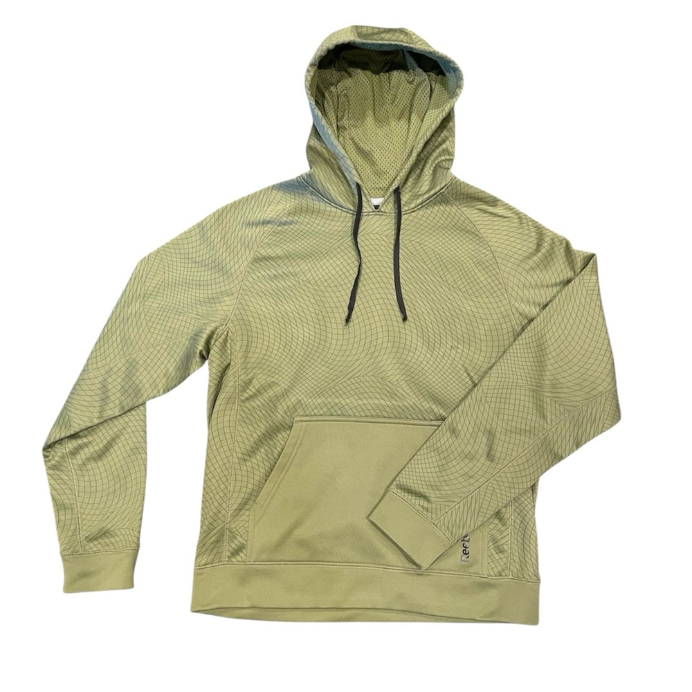 Reebok Olive Green Hoodie Small
